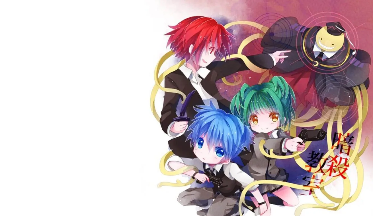 Большой постер аниме Класс убийц